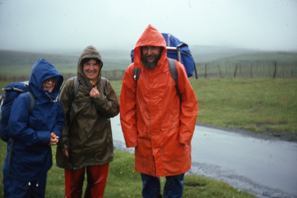 Silverdale, Penyghent, Horton, Pennine Way 1977